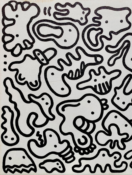 No. 012 | Abstract Doodle (Ink Flow)