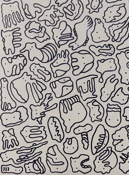 No. 018 | Abstract Doodle (Unplanned Flow)