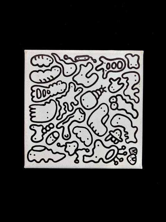 No. 009 | Abstract Doodle (Ink Flow)