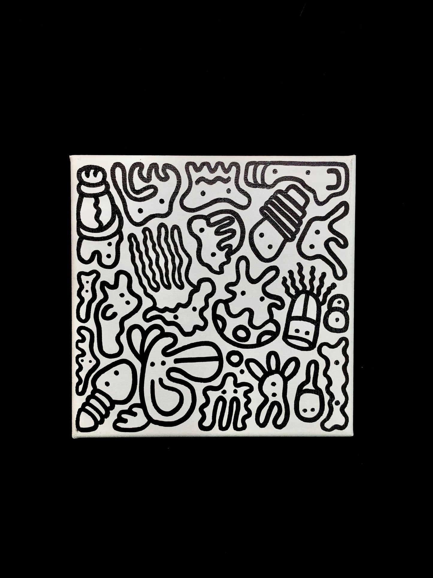 No. 010 | Abstract Doodle (Freehand Lines)
