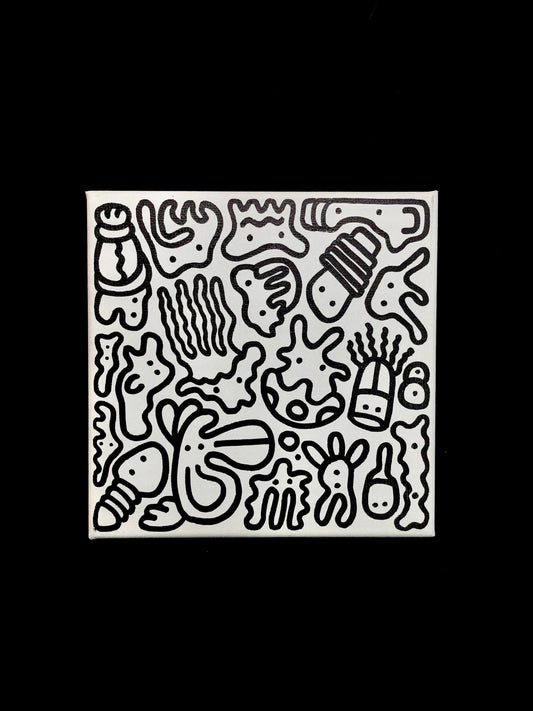 No. 010 | Abstract Doodle (Freehand Lines)