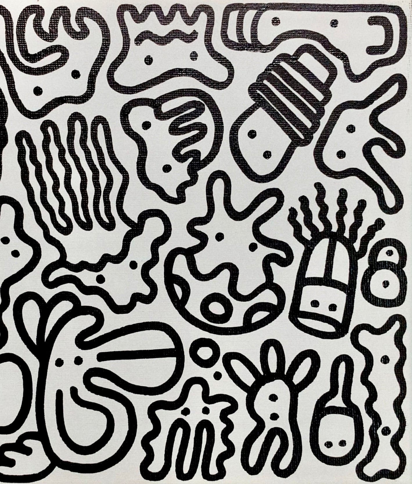 No. 010 | Abstract Doodle (Freehand Lines)