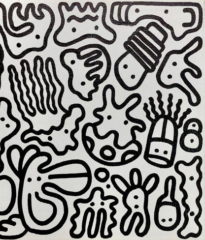 No. 010 | Abstract Doodle (Freehand Lines)