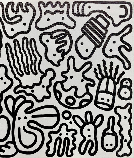 No. 010 | Abstract Doodle (Freehand Lines)