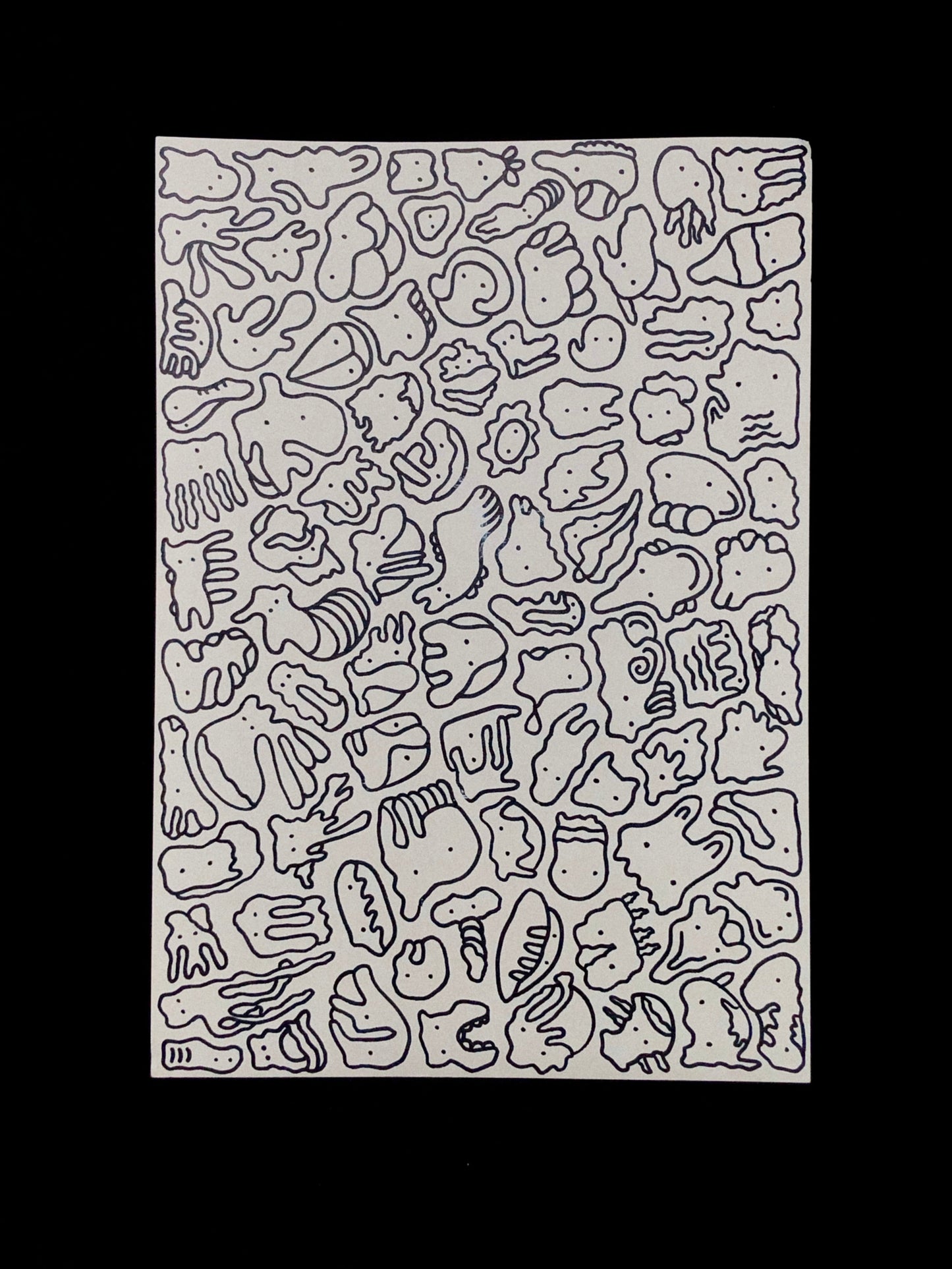 No. 018 | Abstract Doodle (Unplanned Flow)