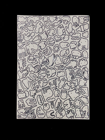 No. 018 | Abstract Doodle (Unplanned Flow)
